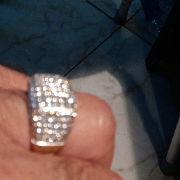MEN'S REAL GOLD AND DIAMONS EARTH DIAMONDS - Picture 3 of 3
